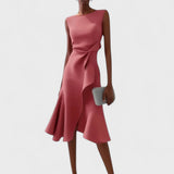 Andrea | Aszimmetrikus ruha elegáns kiemelkedésekkel