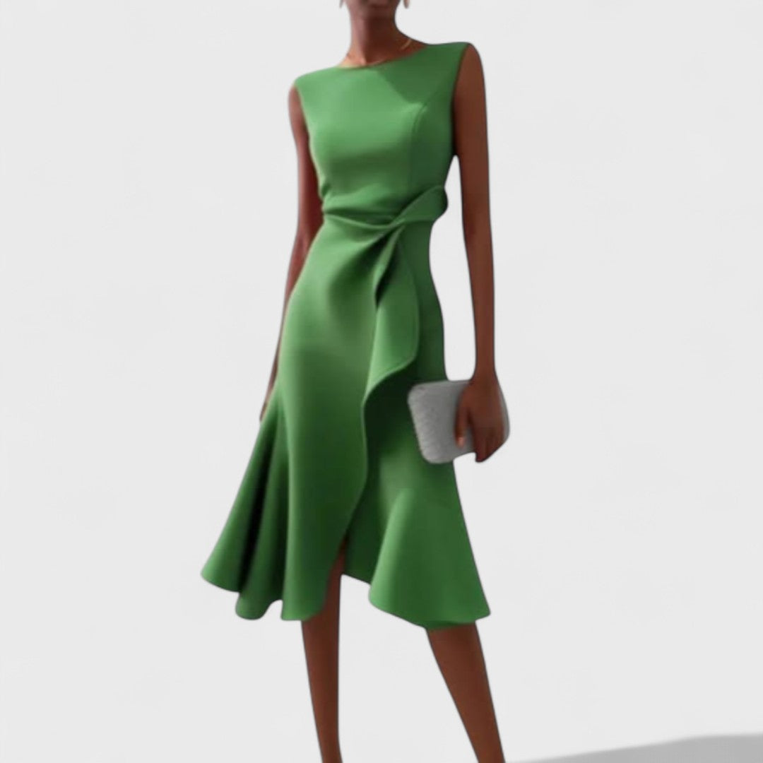 Andrea | Aszimmetrikus ruha elegáns kiemelkedésekkel