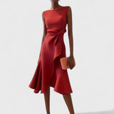 Andrea | Aszimmetrikus ruha elegáns kiemelkedésekkel