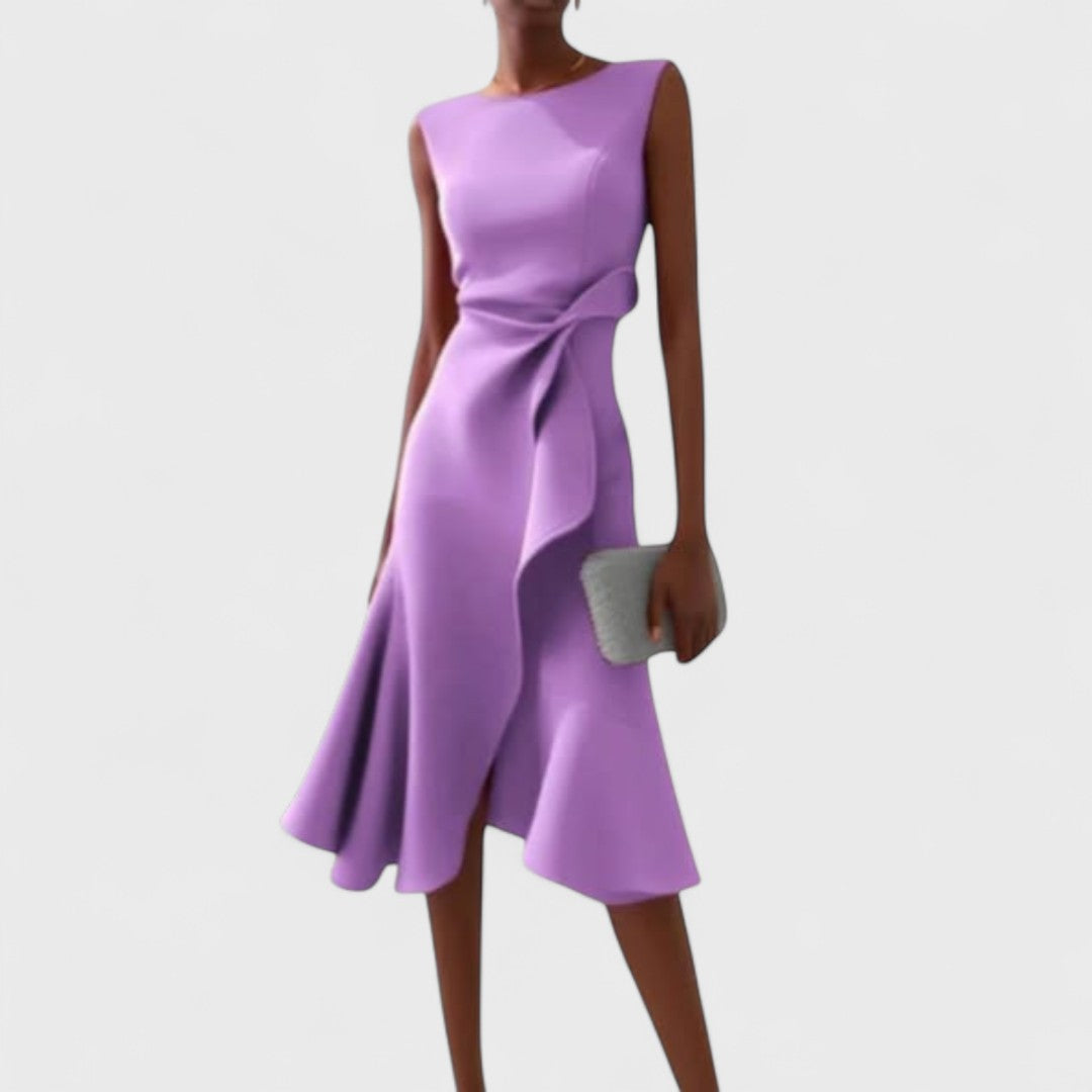 Andrea | Aszimmetrikus ruha elegáns kiemelkedésekkel